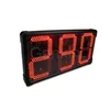 outdoor 12 inch 7 segment led display counting clocks