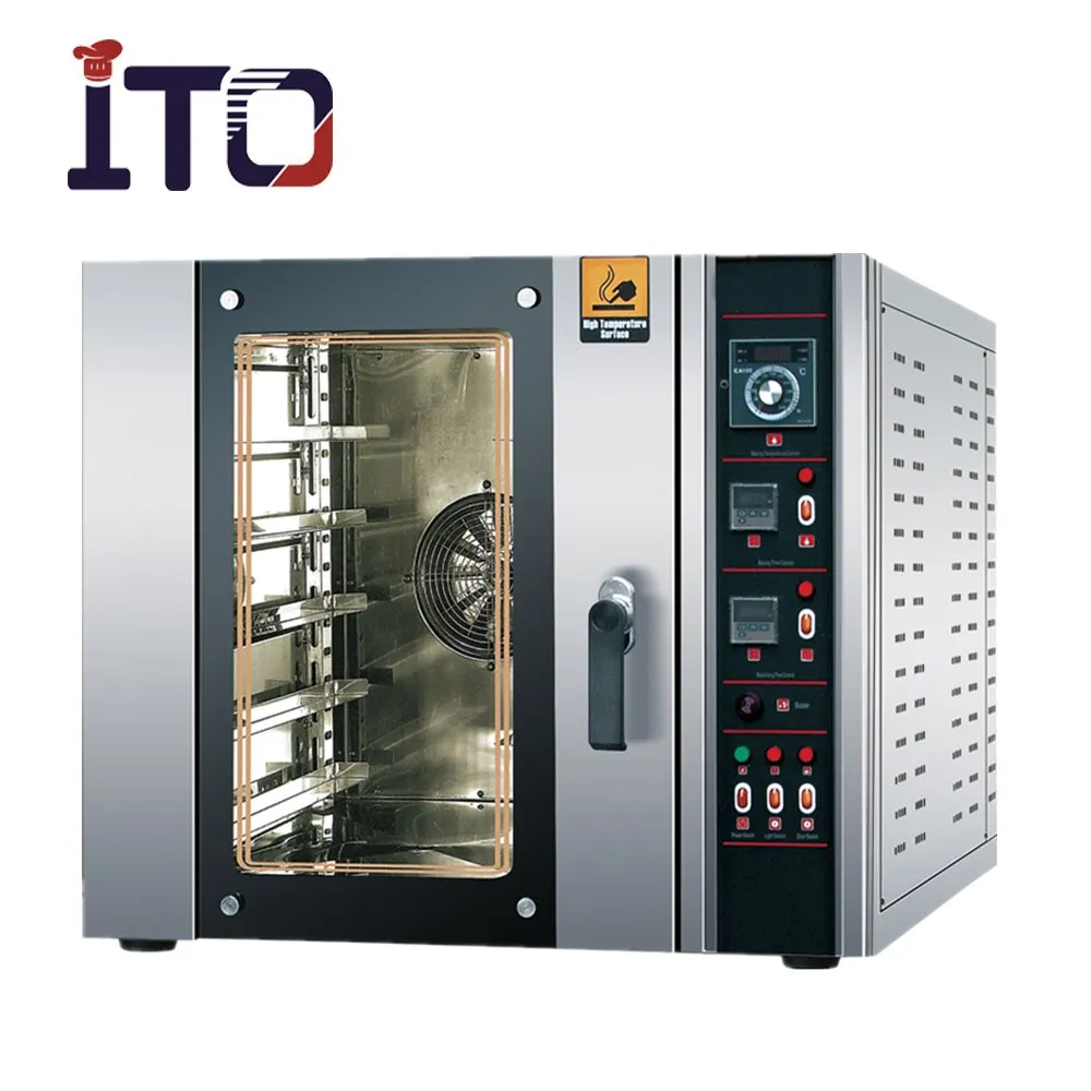 Bread Baking Machinery 5 Trays Commercial Electric Convection Oven With Proofer Buy Turbo Air