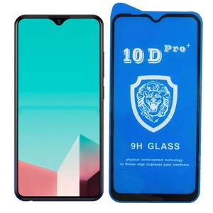 Full cover 9h 0.33mm glass sheet cell phone screen film sheet 10D tempered glass screen protector for Samsung/huawei/xiaomi