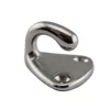 316 Stainless Steel Mini Boat Ship Pad Eye Fender Hook Carabiner Marine Sailing