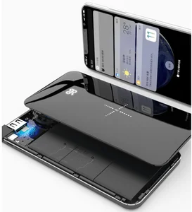 Smart Portable 8000mAh Ultra Slim Qi Wireless Power Bank
