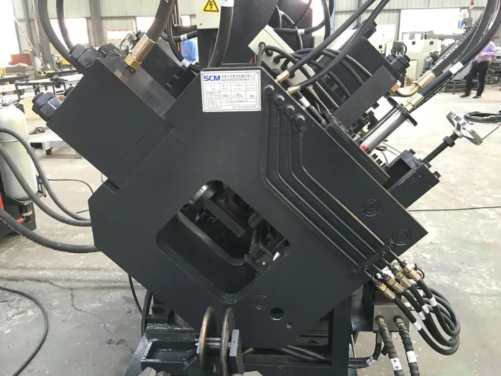 
CNC steel angle cutting machine Punching Marking lathe metal cutting machine price 