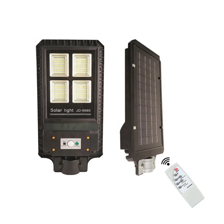 Waterproof outdoor ip65 motion sensor integrated 30w 60w 90w led solar street light price