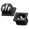 IEC C 14 power socket with VDE ENEC KC approval