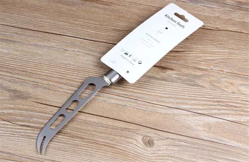 Multifunction Cheese Knife With Forked Tip Serrated Kitchen Cooking
