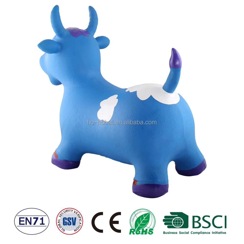 
Giant PVC animal hopper inflatable toy 