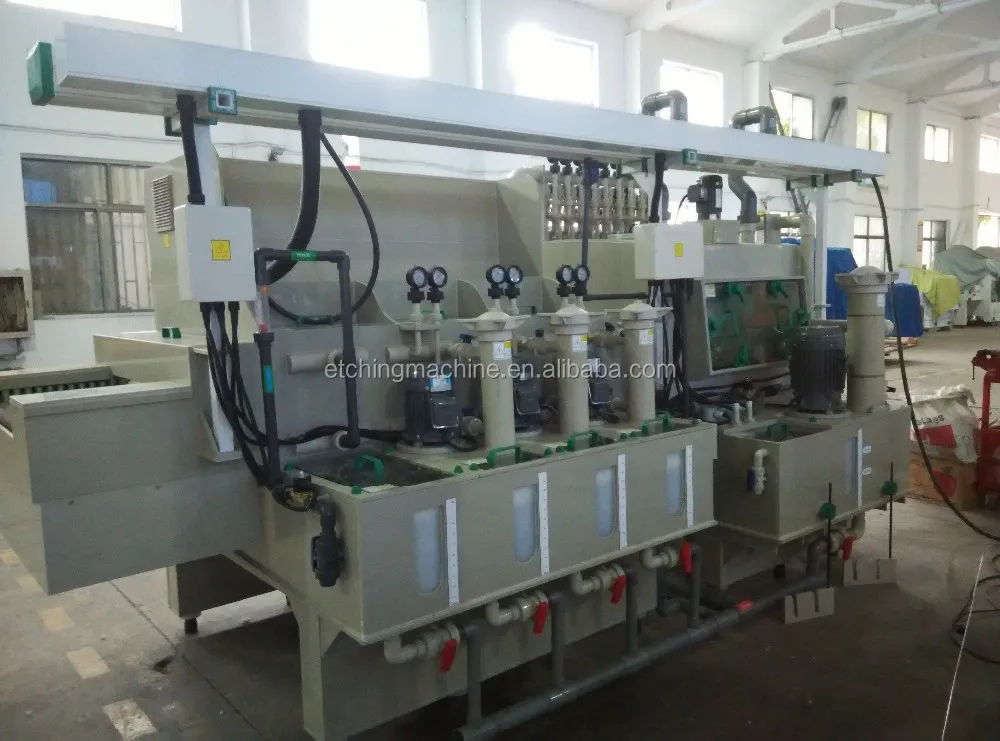 Double Side Chemical Pcb Etching Machine For Printed Circuit Board For