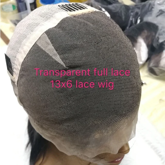 

Chinese Hair Can Dyed To 613 Honey Blonde Full Lace Straight Body Wave In Stock 13x6 13x4 Transparent Lace Wig