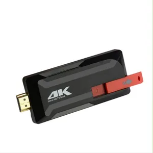 4K Android TV Box Dual Tuner Remote Control