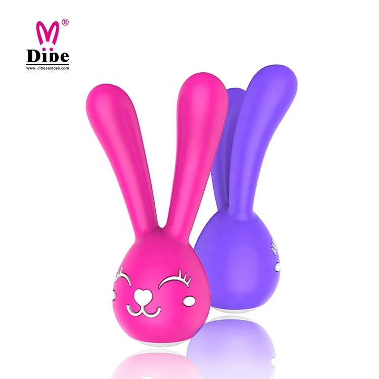 2 motor intense rabbit vibrator female sex toy ear nipple couple clit stimulation sexual tools with USB charge