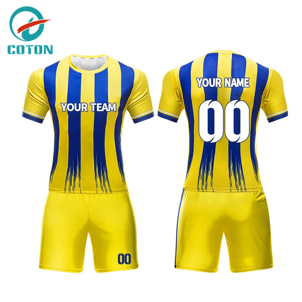 Wholesale Custom Adult Soccer Jersey Team Sports Full Set Soccer Uniform -  Kickwear Sports