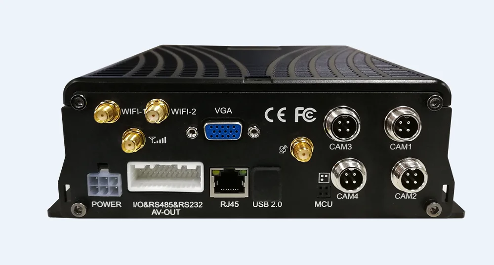 2tb Hard Disk 4ch 1080p Car Blackbox Mdvr External Dvr Player Vehicles Cctv Camera System With