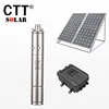 stainless steel 304 high max flow solar pump system solar submersible water pump pictures solar tube well pump