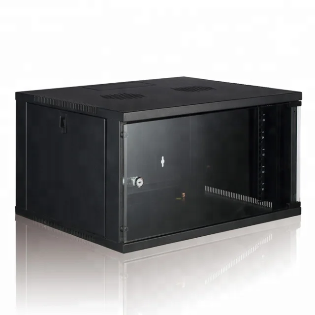 
Manufacturer 4U 6U 9U 12U 18U wall mounted cabinet 19 inch standard network server cabinet 