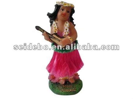 hula girl car freshener