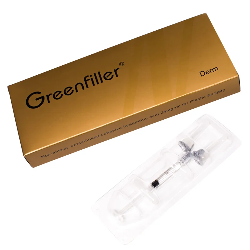 

hyaluronic acid with needle, for skin filler and wrinkle remove