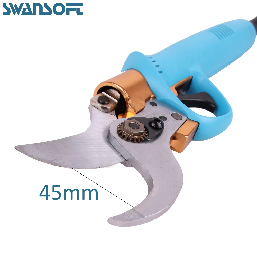 

SWANSOFT Professional Electric Shrub and Hedge Trimmer Garden Scissors Pruning Shears