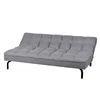 sofa bed foam modern fabric cover foam sofa bed metal legs 1.9m length sofa