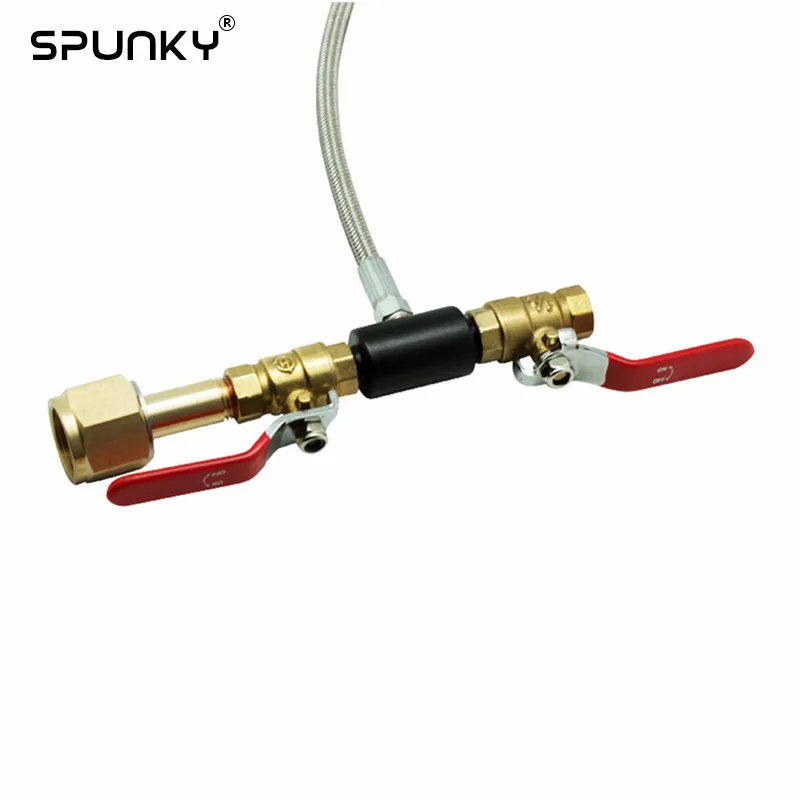 Brand New Paintball Co2 Fill Station Tank Bottle Refill Dual Valve With