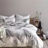 Fashion Simple Style 100%polyester Printed Sanding 3pcs Bedding Sets