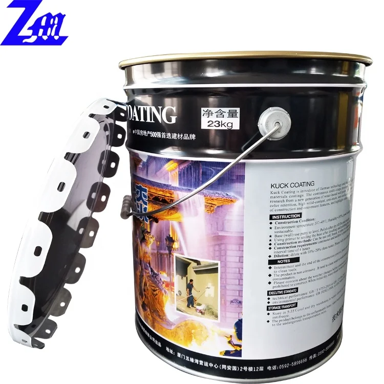 Download Wholesale 20 Litre 20l 5 Gallon Steel Metal Paint Pail Tin ...