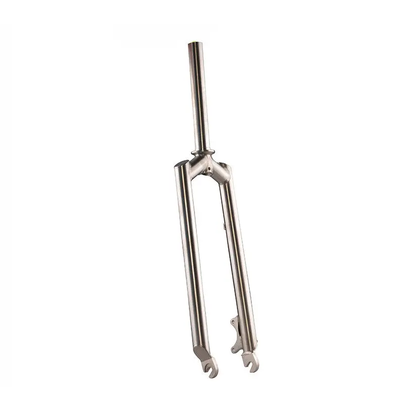 

titanium bike fork rigid fork for mountain bike and road bike, Titanium colour