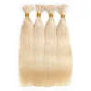 Factory Supply Brazilian Hair Extension Blonde Human Hair Bulk Wholesale