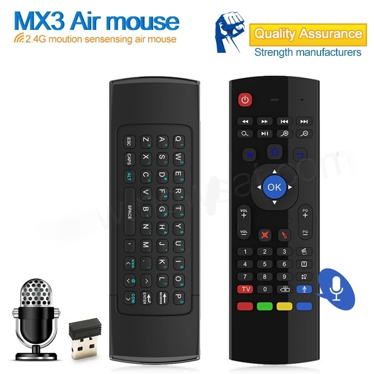 Mini 2.4Ghz Wireless Keyboard 6-Axis Air Mouse Remote Control TOPLEO MX3 2.4g Mini Fly Air Gyro mouse