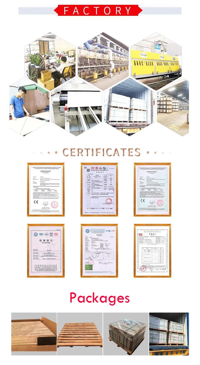 factory and certificate