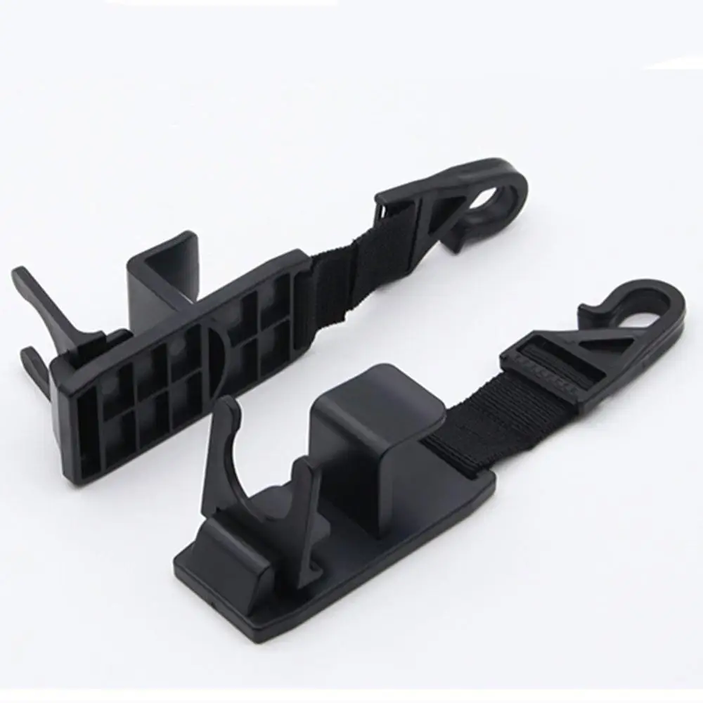 Strong and Durable Car Vehicle Seat back Headrest Hanger Holder Hook for Handbags Purses Coats and Grocery Bags