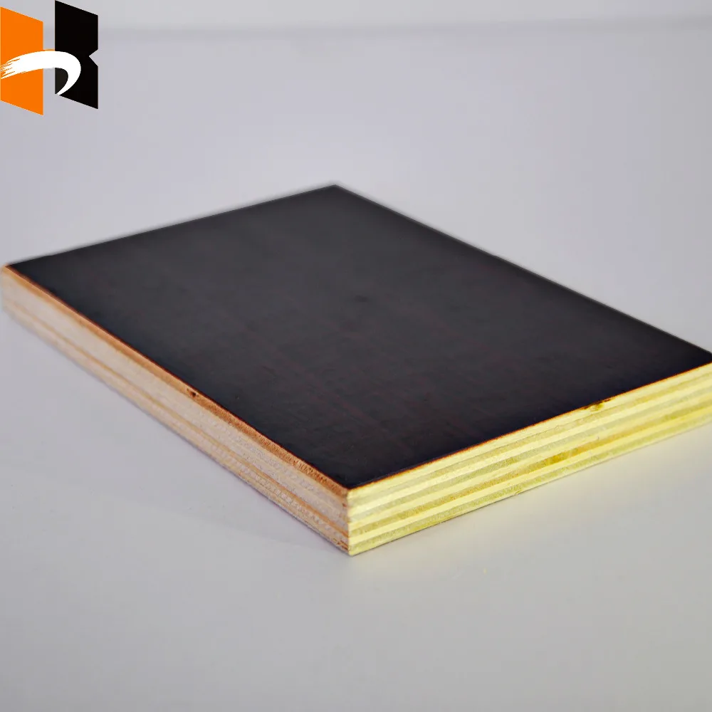 
4x8 black film faced plywood eucalyptus hardwood veneer plywood 