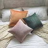 Monad Best selling Mulit Color Embossed 3D Diamond Velvet Cushion Cover