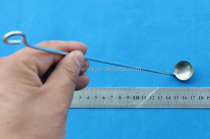 Lab Use Stainless Steel Deflagration Spoon Deflagrating Combustion