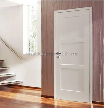 White Primed Stile And Rail Mdf Wooden Door Buy Mdf Door Product On Alibaba Com