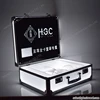 Aluminum Frame Coded Lock Lighted Champagne Bottle Glasses VIP LED Carrying Display Case