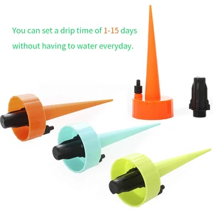 Image of 2019 New Automatic Vacation Drip Irrigation Watering Devices for Indoor&Outdoor Garden Plant Watering Spikes Self Irrigation Sys