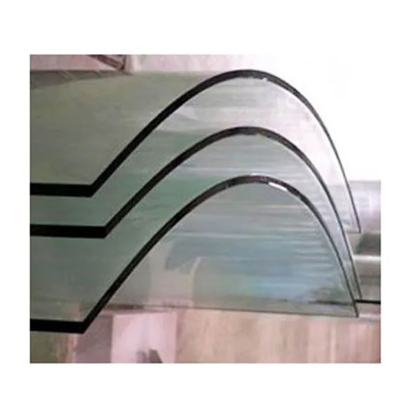 
Safety Curved Toughened Bent Tempered laminated glass in building 