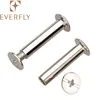 Different color brass screw button studs
