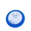 Wholesale Super Useful Abs+Silicon+Sticker Record Shape Blank Cork Coaster