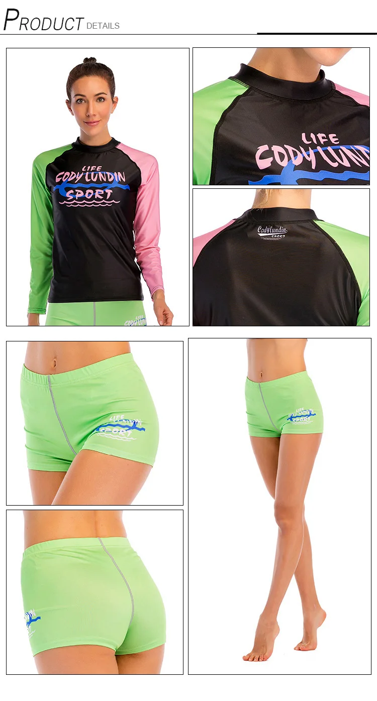 Shorts suits for women surfing wetsuit women surfing diving wetsuits