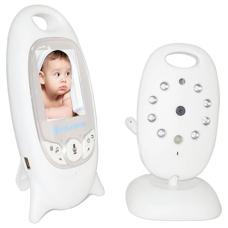 

Two way talk 2.0 inch LCD wireless video smart wifi baby monitor with IR Nightvision Temperature