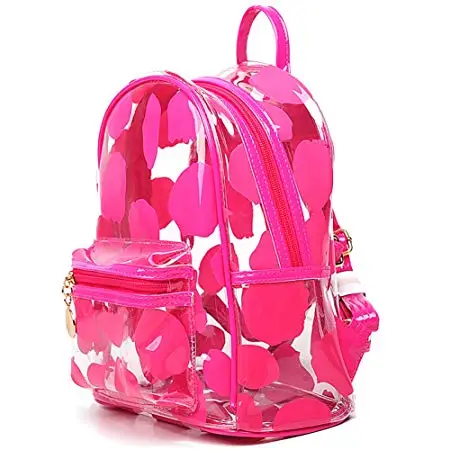 

transparent backpack clear pvc