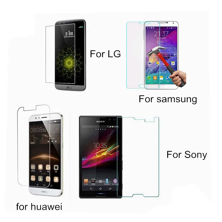 9H Premium Clear Tempered Glass Phone Screen Protector For Iphone 11 Pro Max XR Xs 6 7 8 Plus