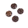 hot selling 2inch snowflake natural coconut shell sewing apparel buttons