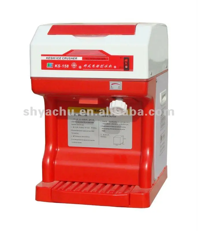 Ks268 Electric Used Shaved Ice Machines For Sale With 8kgs/min Output