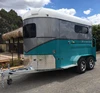 2 Horse Straight Load Extended model, horse trailer