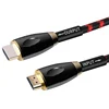 15M Cotton Braided 2.0 2160P 4K 3D HD hdmi Cable With Ethernet For Projector LCD Apple TV