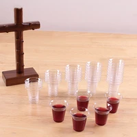 

custom wholesales 11ml plastic disposable communion cups 1000pcs per case