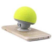 

Outdoor Cute Mini Portable bocina bluetooth hongo mushroom speaker with Suction Cup