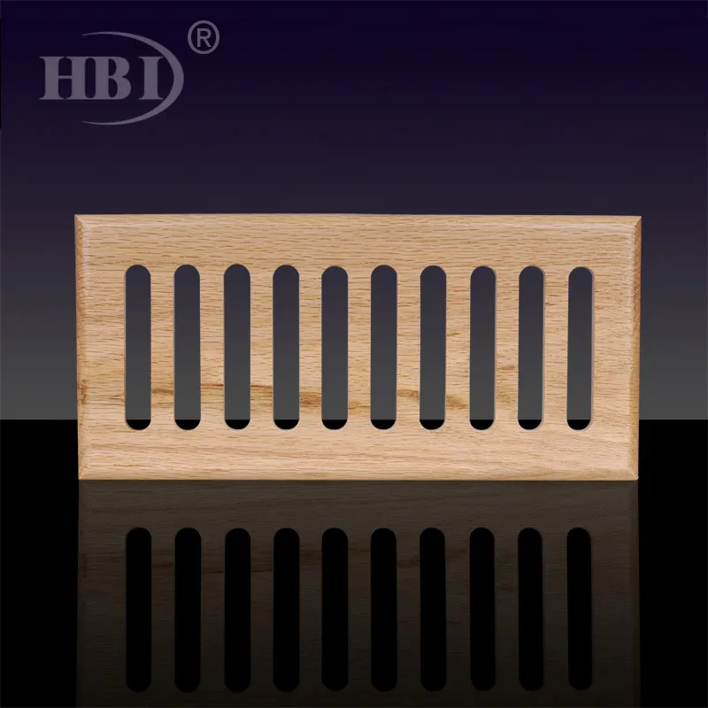1wsb Solid Block Wooden Grille Return Air Vent Grille Wooden Return Air Vent